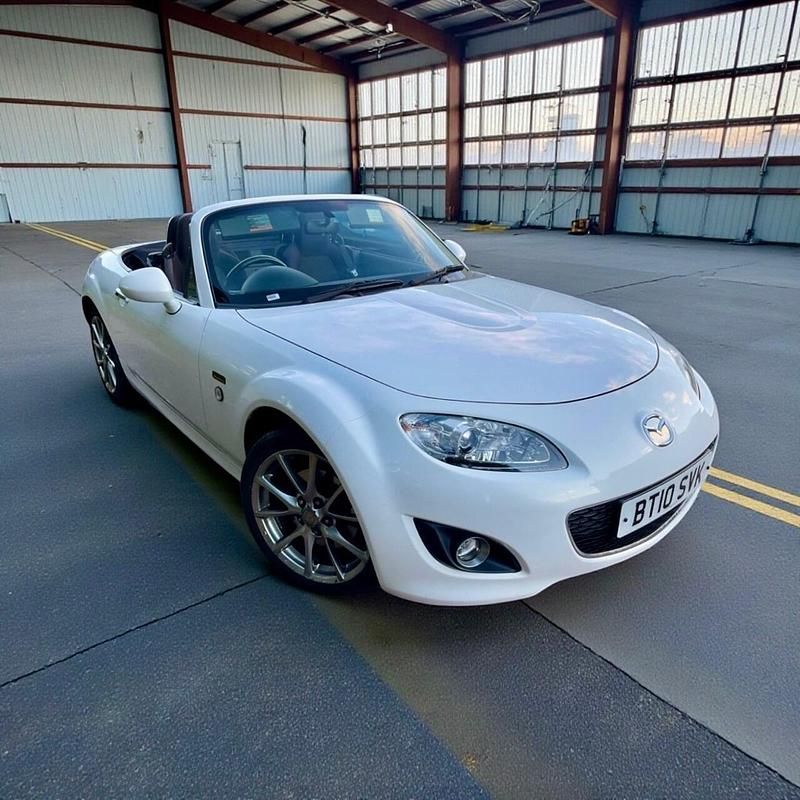 Used Mazda MX5 20th Anniversary 126 HP (92 kW) 2010 White Cabriolet