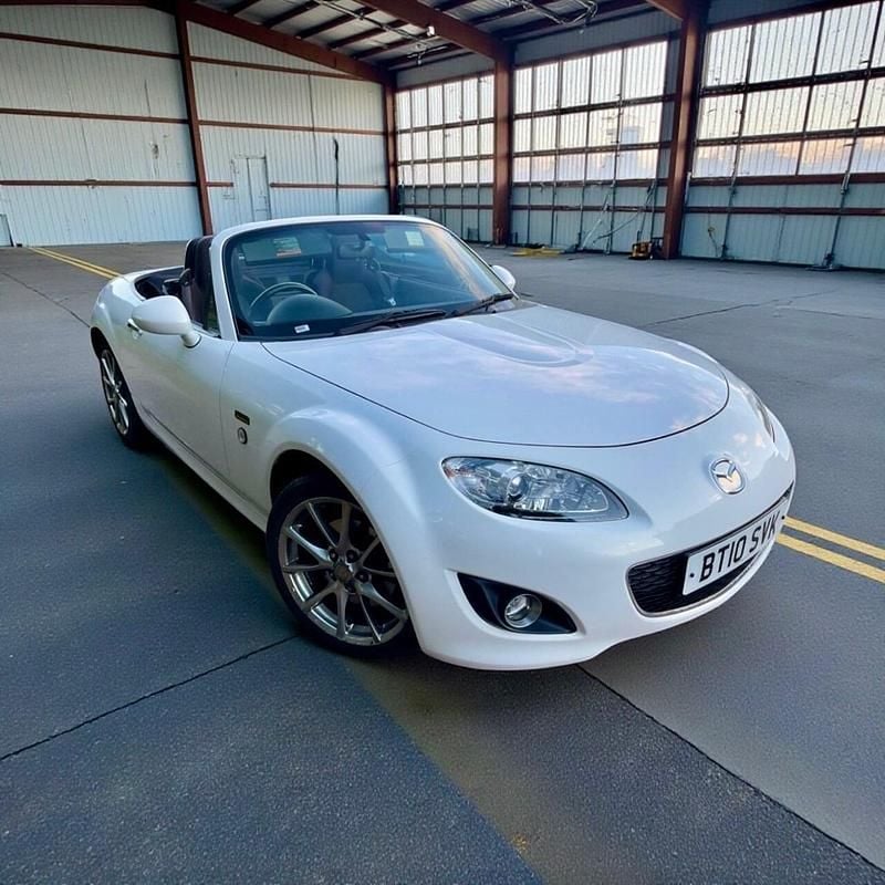 White Used 2010 Mazda MX5 20th Anniversary Cabriolet | £4,950 (Fair price) - Image 1/4