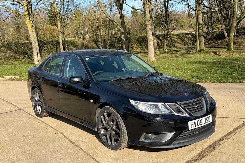 Used Saab 9-3 2009 Black Sedan