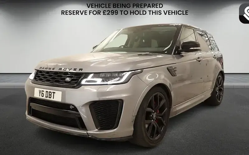 Used Land Rover Range Rover Sport SVR 575 HP (422 kW) 2021 Grey SUV