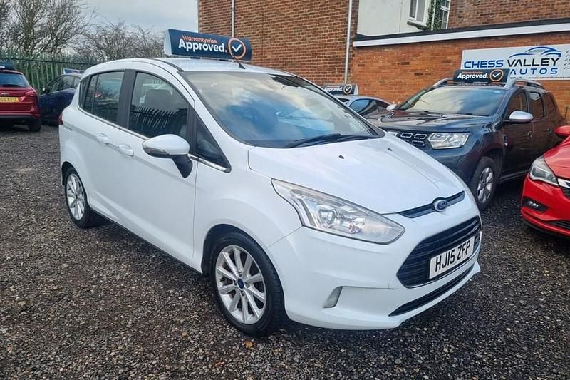 White Used 2015 Ford B-MAX Titanium MPV | £3,795 (Good price) - Image 1/1