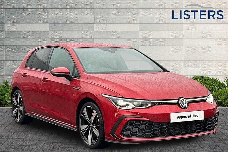 Used VW Golf VII GTD 2021 Red Hatchback
