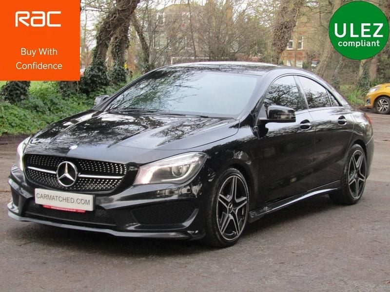 Used Mercedes CLA200 AMG 136 HP (100 kW) 2015 Black Sedan