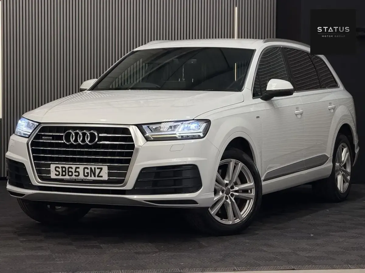 Used Audi Q7 S-Line 272 HP (200 kW) 2015 White SUV