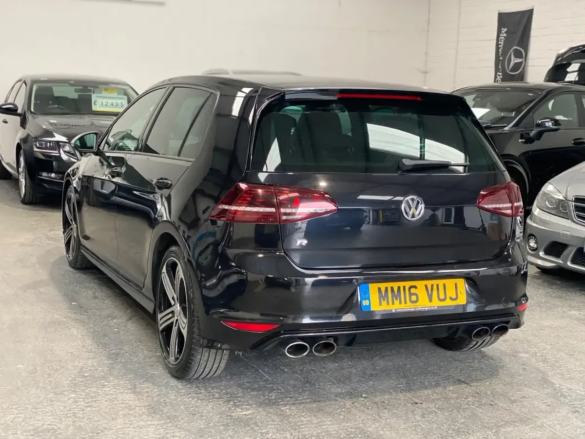 Used VW Golf VII R 2016 Black Hatchback