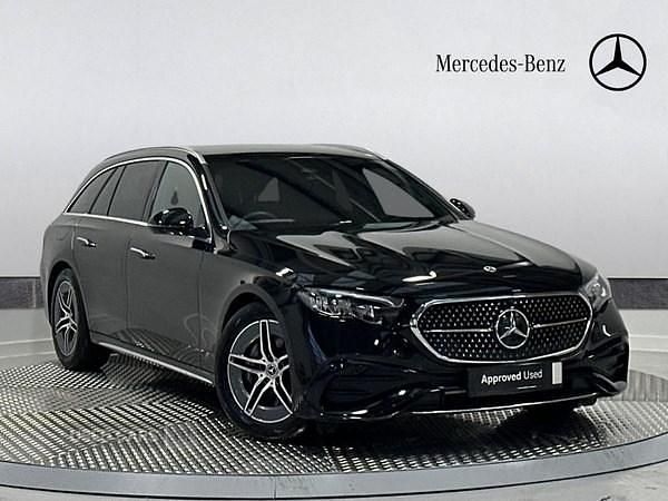 Used Mercedes E220 AMG line 2025 Black Estate