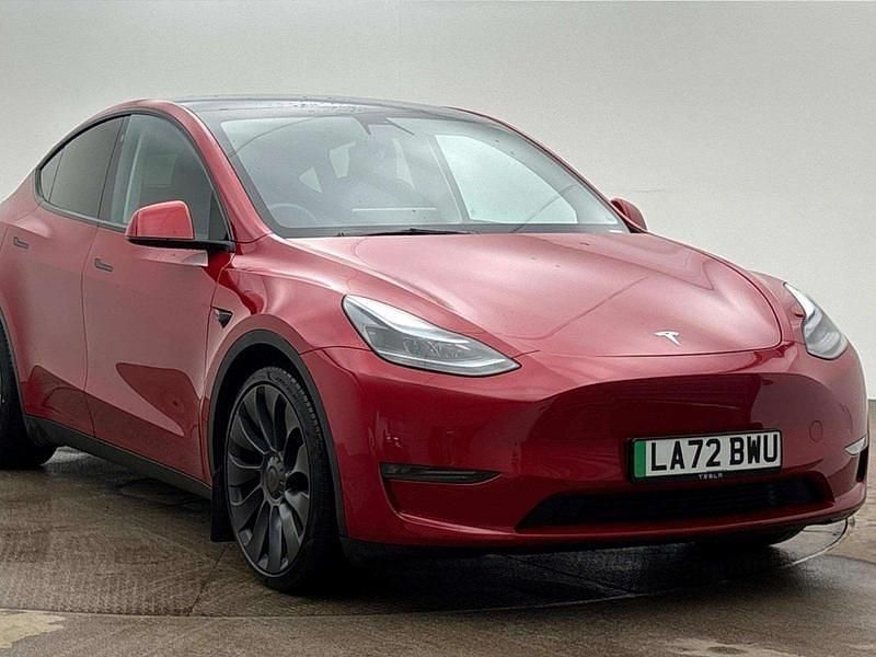 Used Tesla Model Y Performance 392 kW (534 HP) 2022 Red SUV