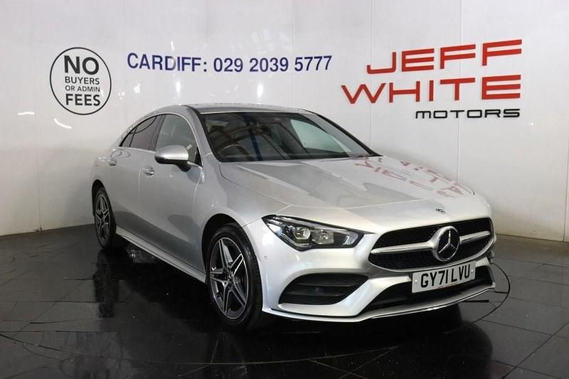 Silver Used 2021 Mercedes CLA250e AMG line Sedan | £19,988 (Fair price) - Image 1/4