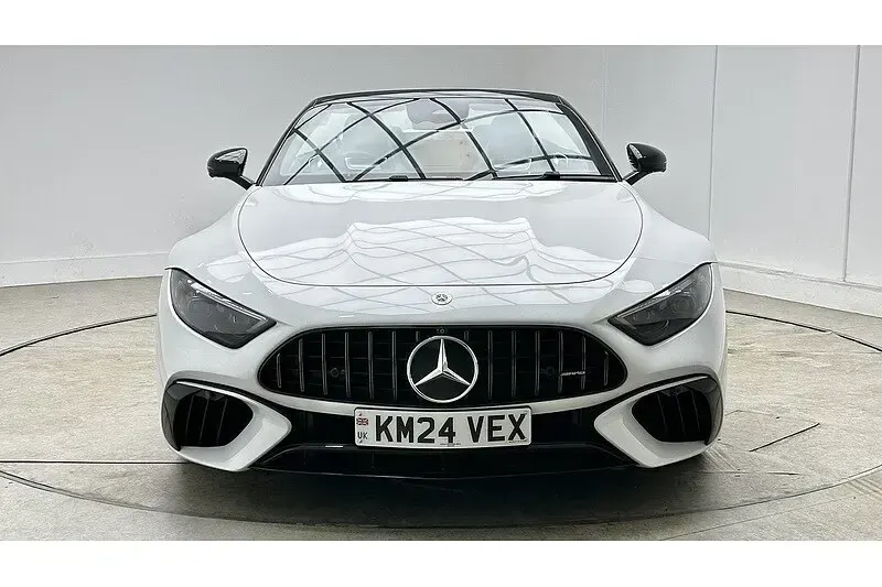 Used Mercedes SL55 AMG Premium Plus 2024 White Cabriolet