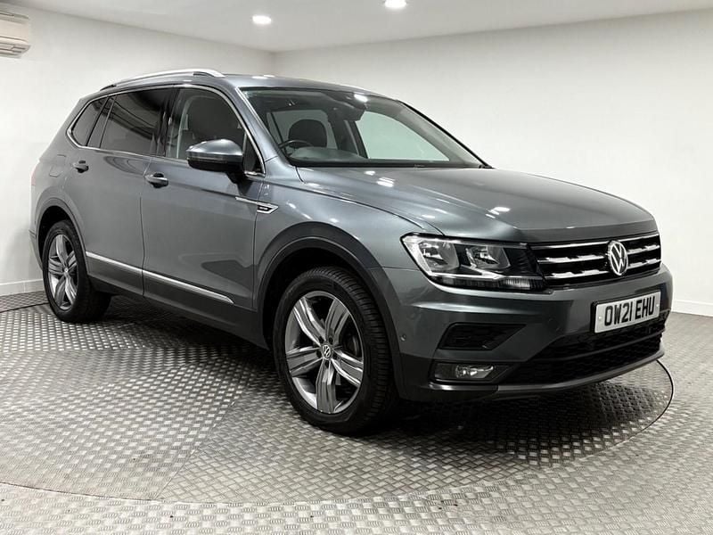 Grey Used 2021 VW Tiguan Allspace Match SUV | £20,995 (Fair price) - Image 1/4
