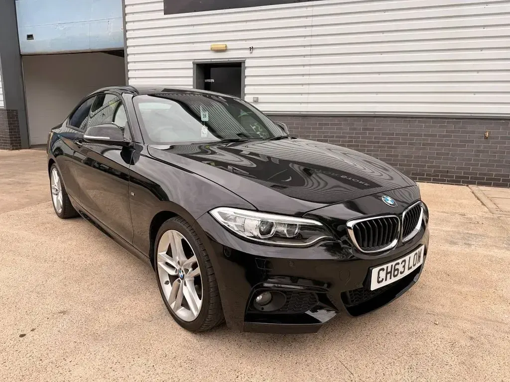 Used BMW 218 M Sport 136 HP (100 kW) 2016 Black Coupe