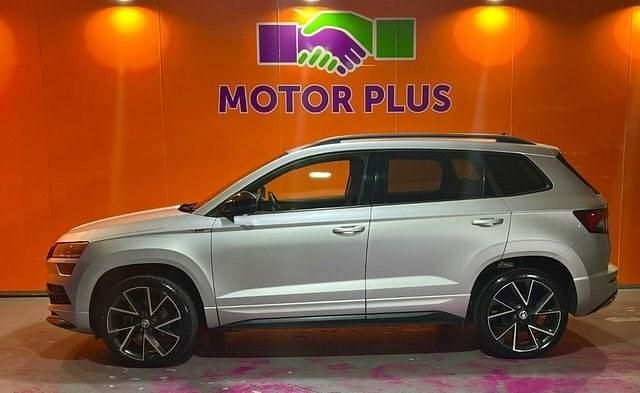 Used Skoda Karoq SportLine 150 HP (110 kW) 2021 Silver SUV
