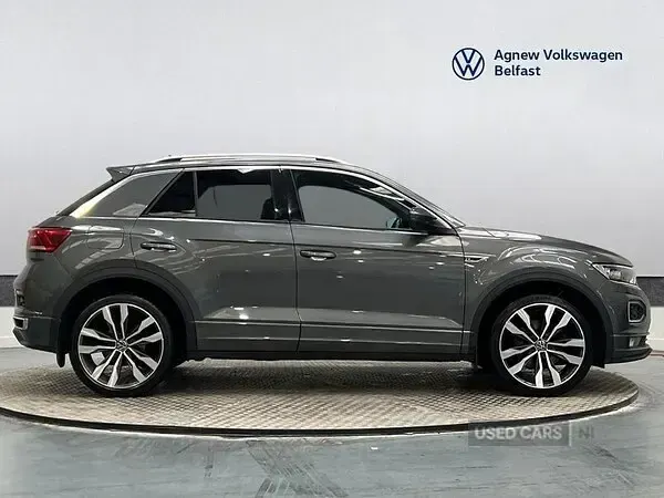 Used VW T-Roc R-line 150 HP (110 kW) 2021 Grey SUV