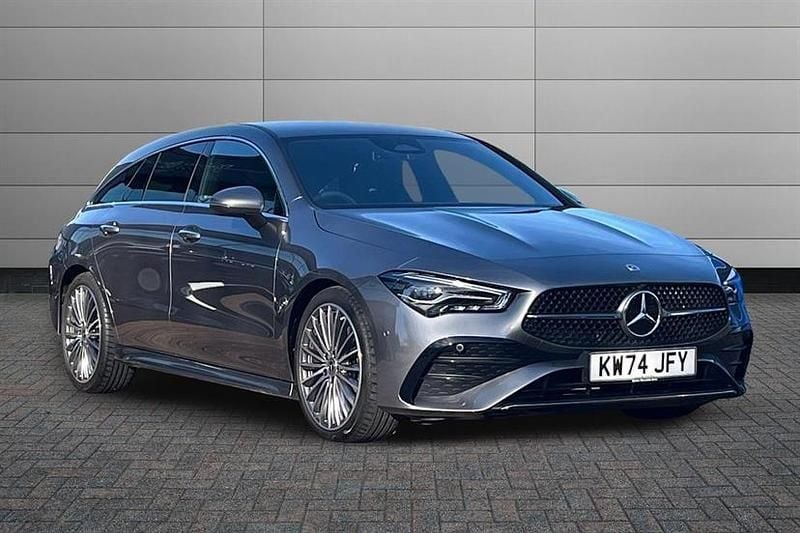 Used Mercedes CLA220 AMG Line Premium 190 HP (139 kW) 2025 Mountain grey Sedan