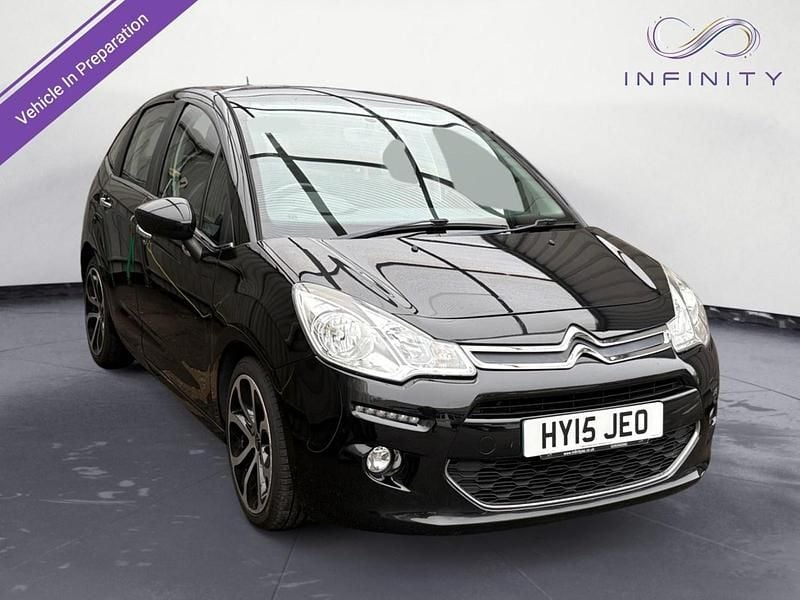 Used Citroën C3 SELECTION 2015 Black Hatchback