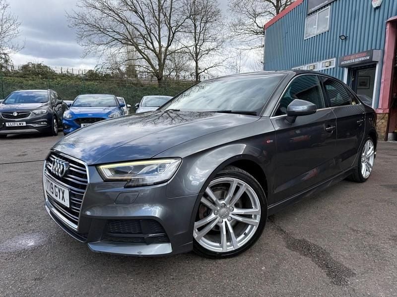 Used Audi A3 S-Line 150 HP (110 kW) 2019 Grey Sedan