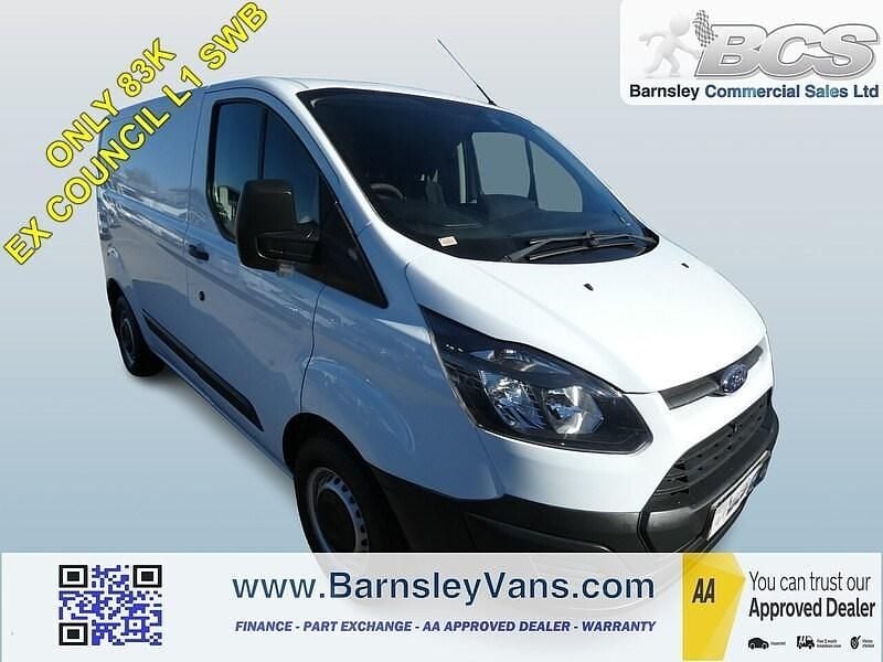 Used Ford Transit Custom 100 HP (73 kW) 2015 White Van