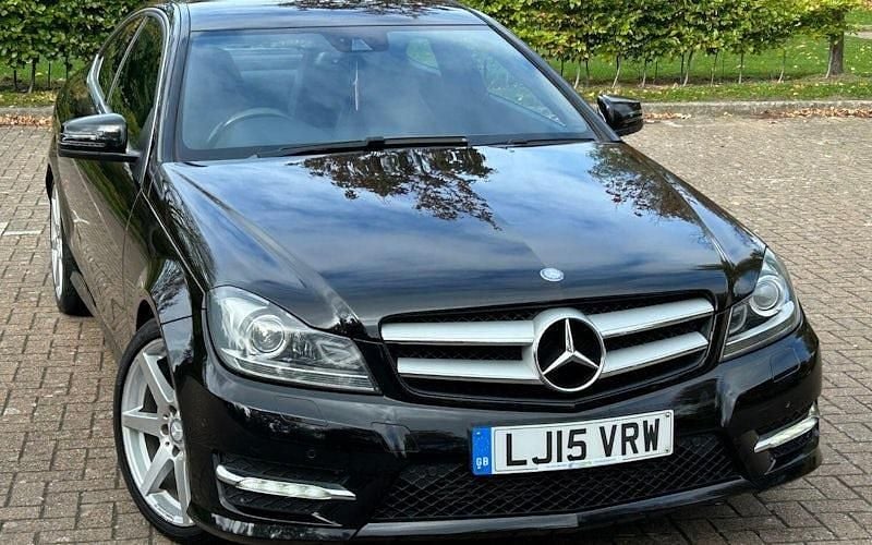 Black Used 2014 Mercedes C220 Sport Edition Coupe | £8,495 (Super price) - Image 1/4