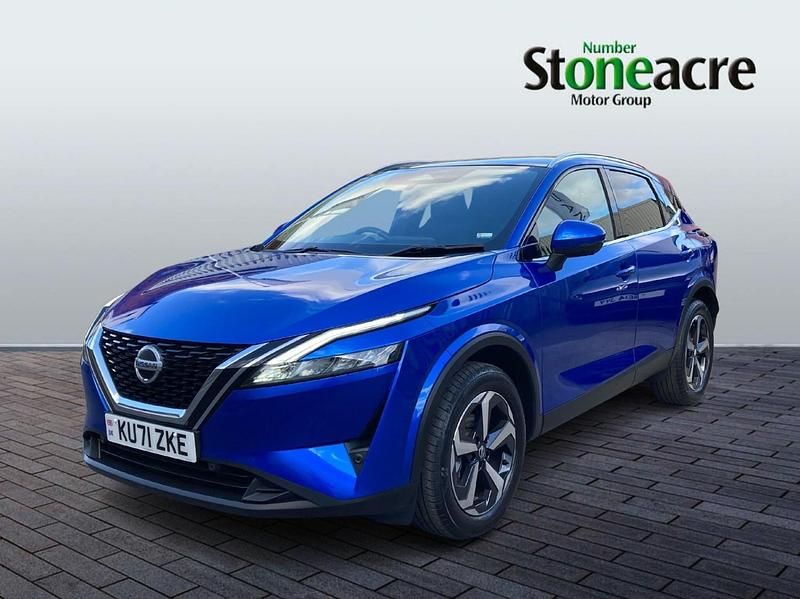 Used Nissan Qashqai N-Connecta 155 HP (114 kW) 2021 Blue SUV