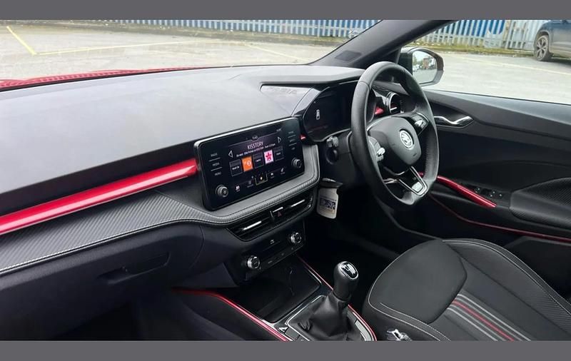 Used Skoda Fabia Monte Carlo 110 HP (80 kW) 2023 Exclusive paint  velvet red Hatchback