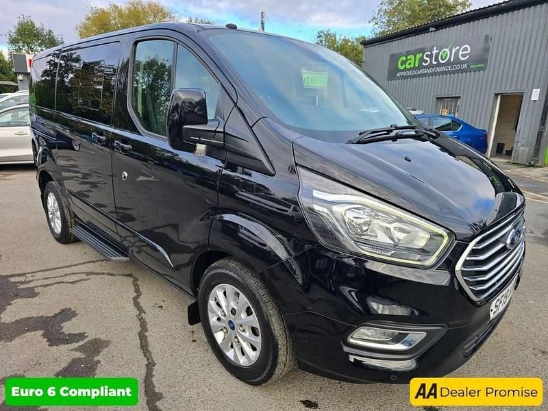 Used Ford Tourneo Custom Titanium 2019 Black Van
