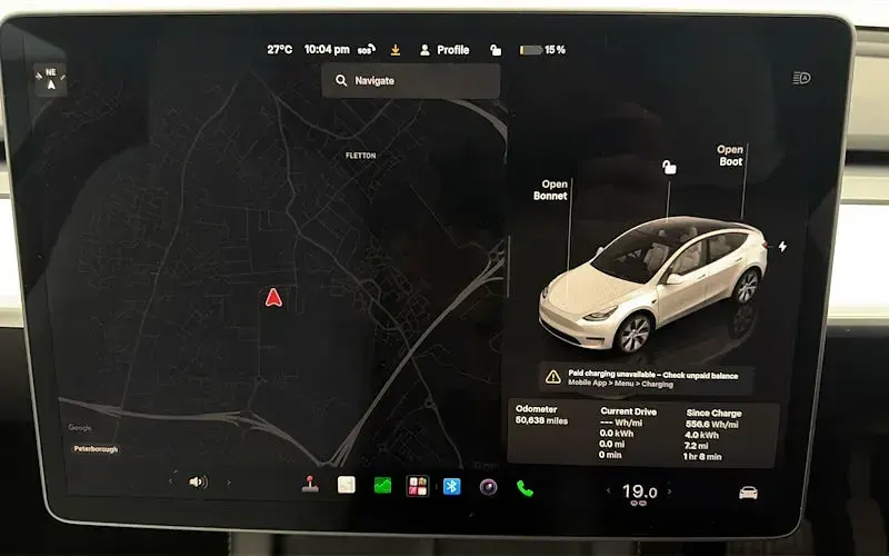 Used Tesla Model Y Long Range AWD 378 kW (514 HP) 2023 White SUV