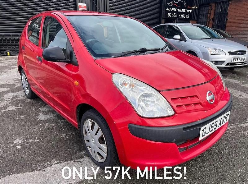 Used Nissan Pixo Visia 2009 Red Hatchback