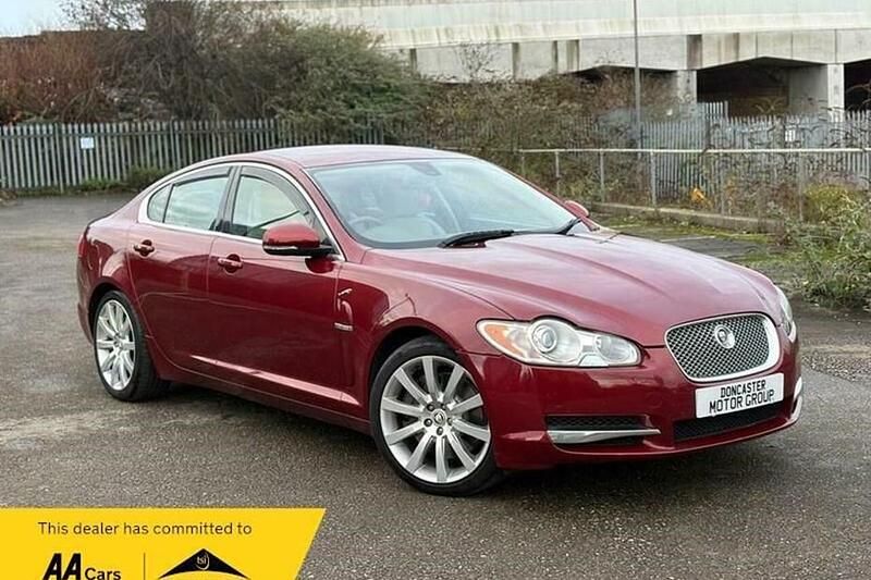 Red Used 2009 Jaguar XF Premium Luxury Sedan | £3,995 (Fair price) - Image 1/1