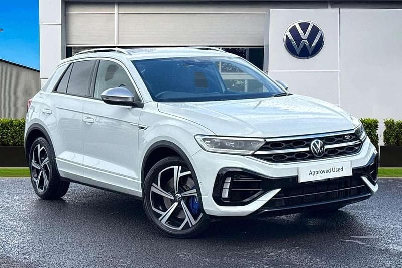 White Used 2022 VW T-Roc R SUV | £28,790 (Fair price) - Image 1/4