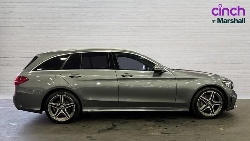 Used Mercedes C180 AMG Line Premium 156 HP (114 kW) 2019 Grey