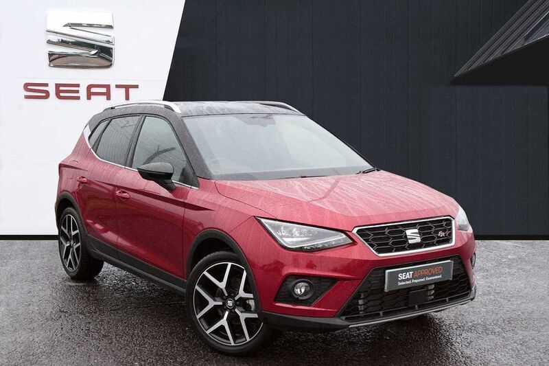 Red Used 2021 Seat Arona FR SUV | £14,666 (Fair price) - Image 1/4