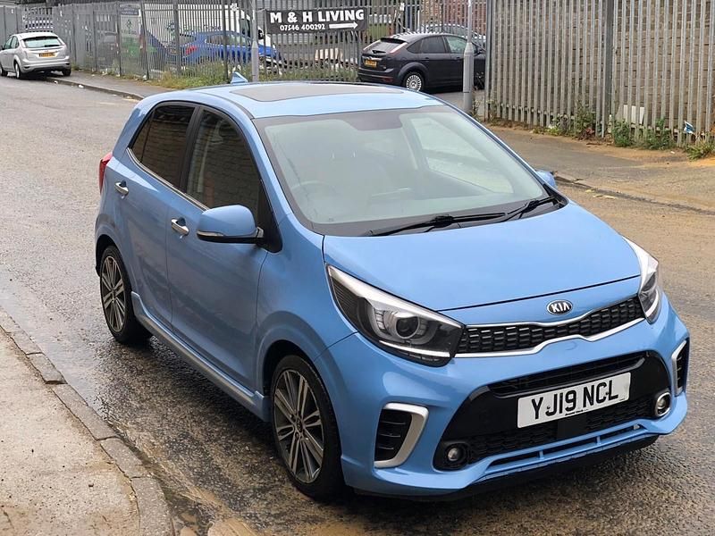 Used Kia Picanto GT-Line S 2019 Blue Hatchback