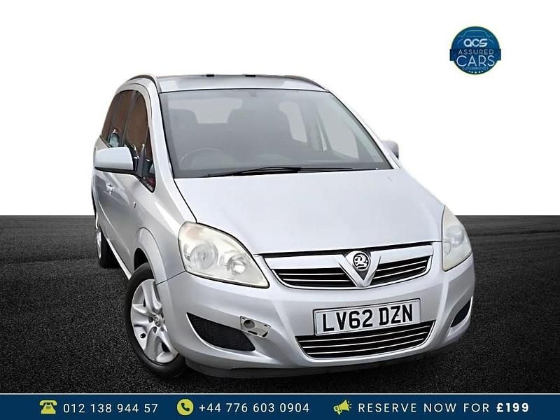 Silver Used 2012 Vauxhall Zafira MPV | £1,895 (Fair price) - Image 1/3
