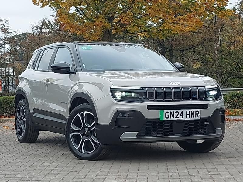 Black Used 2024 Jeep Avenger EV Summit SUV | £20,698 (Fair price) - Image 1/4