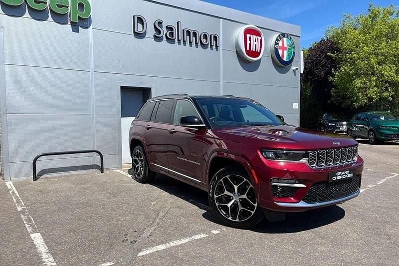 Red New 2025 Jeep Grand Cherokee Summit SUV | £59,995 (Good price) - Image 1/1