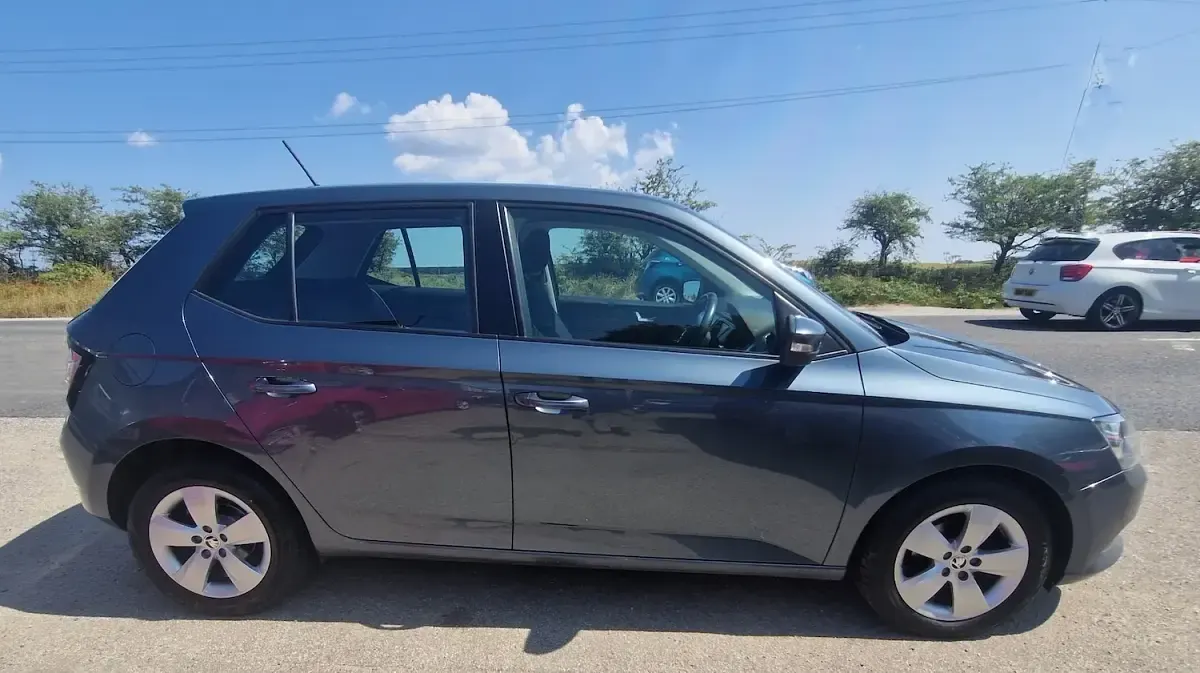 Used Skoda Fabia SE 95 HP (69 kW) 2018 Grey Hatchback