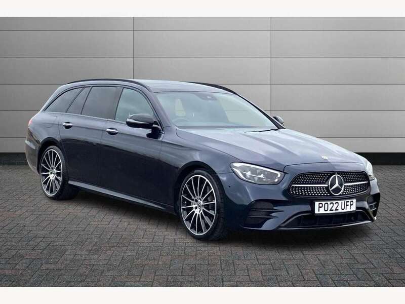 Blue Used 2022 Mercedes E200 AMG line Estate | £36,995 - Image 1/2
