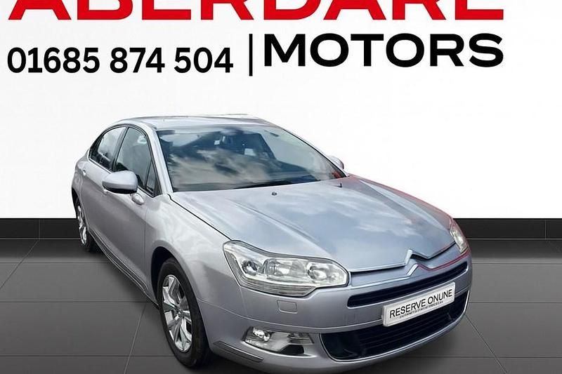 Silver Used 2010 Citroën C5 VTR Sport Sedan | £2,295 - Image 1/1