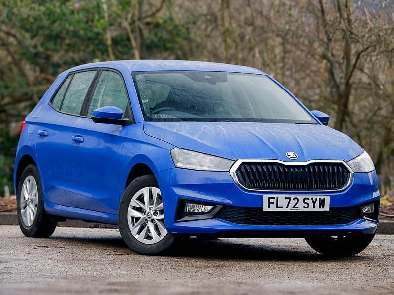Used Skoda Fabia Comfort 80 HP (58 kW) 2022 Blue Hatchback