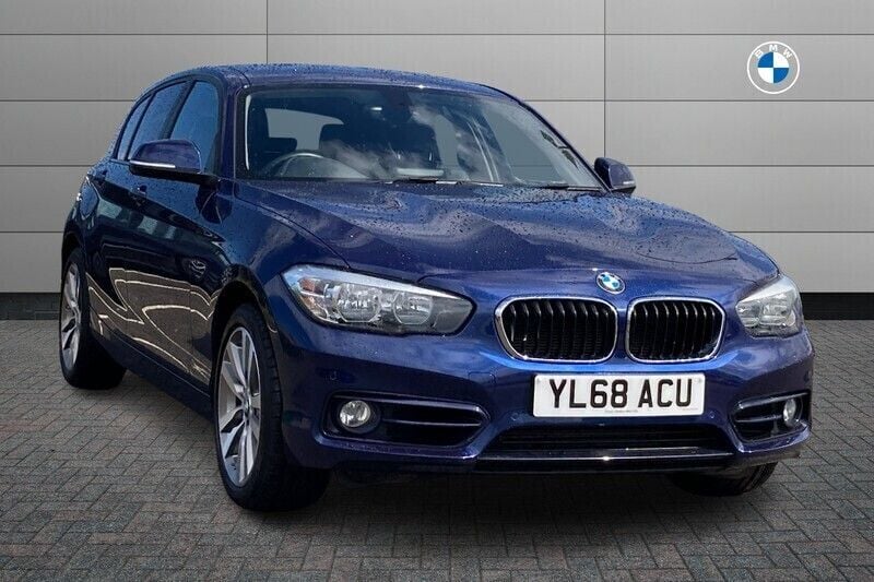 Blue Used 2018 BMW 120 Sport Line Hatchback | £11,995 (Good price) - Image 1/4