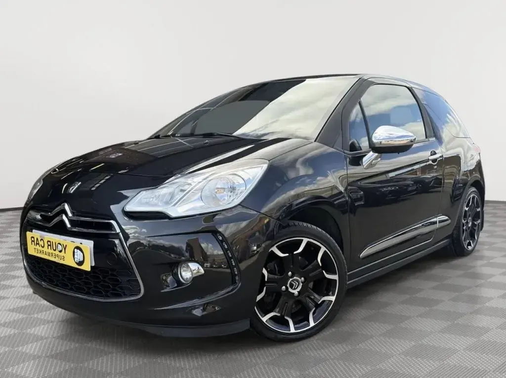 Used Citroën DS3 150 HP (110 kW) 2011 Black Hatchback