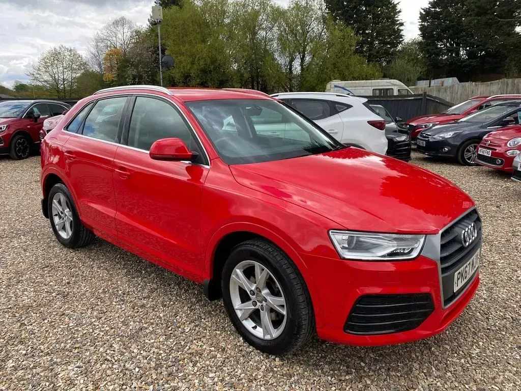 Used Audi Q3 Sport 150 HP (110 kW) 2017 Red SUV