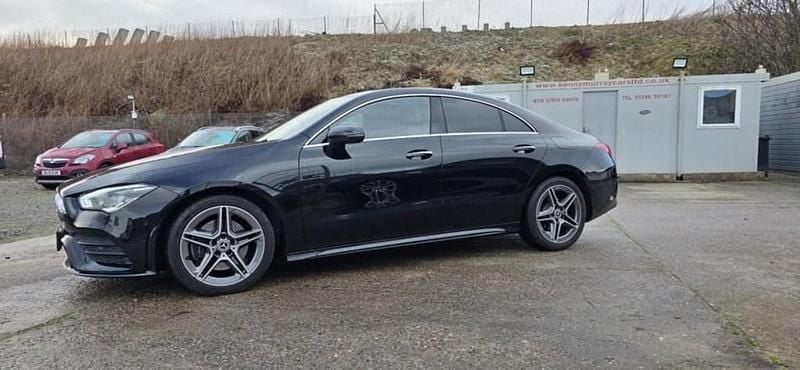 Used Mercedes CLA220 AMG line 190 HP (139 kW) 2021 Black Sedan