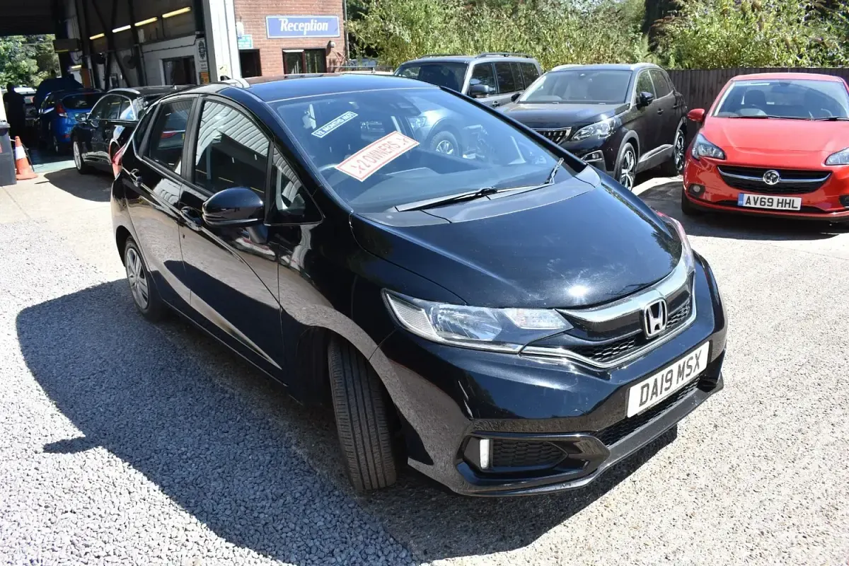 Used Honda Jazz S 102 HP (75 kW) 2019 Black Hatchback