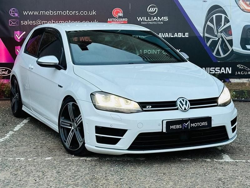 White Used 2016 VW Golf VII R Hatchback | £13,900 (Fair price) - Image 1/3