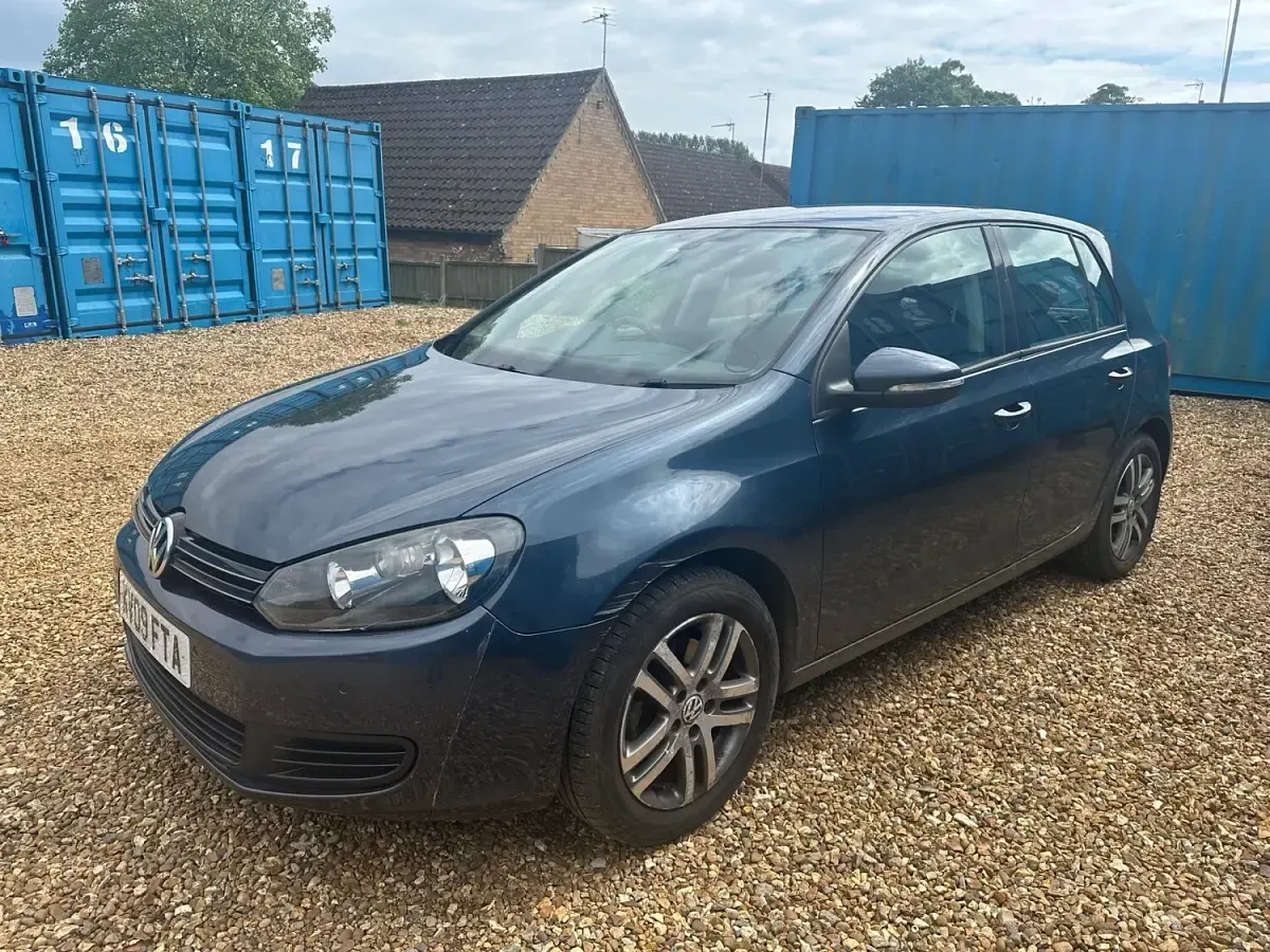 Used VW Golf VI SE 2009 Blue Hatchback