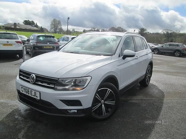 Używany VW Tiguan SE 150 KM (110 kW) 2018 Srebrny SUV