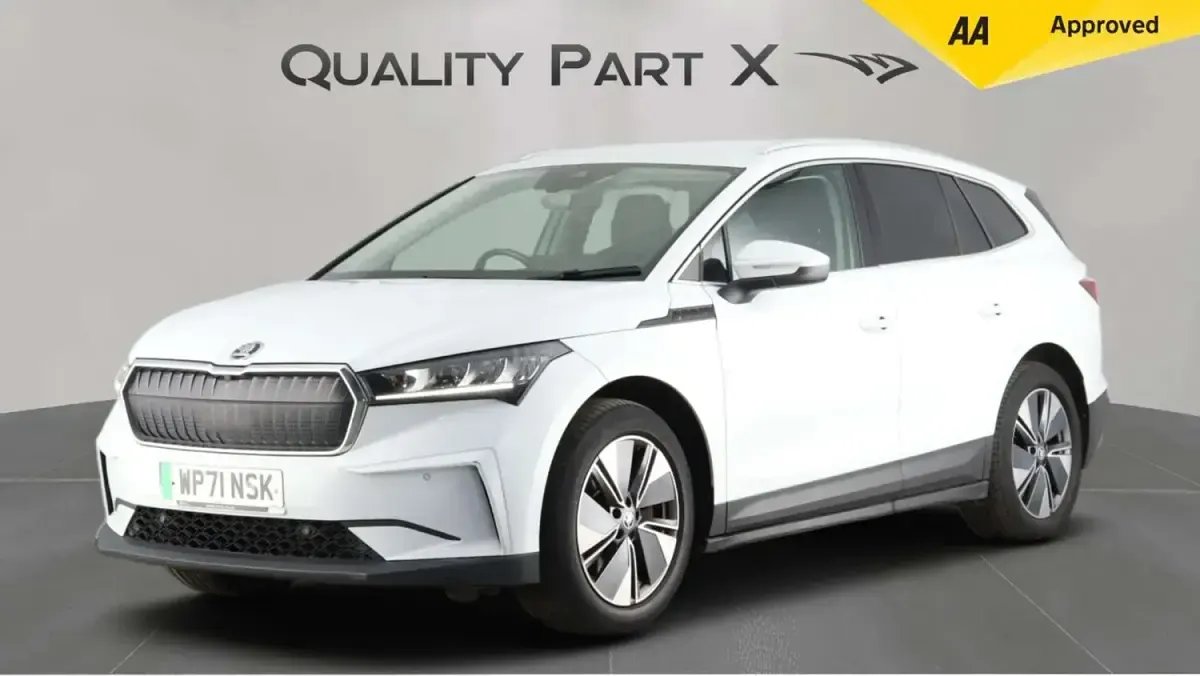 Used Skoda Enyaq iV ecoSuite 150 kW (204 HP) 2022 White SUV