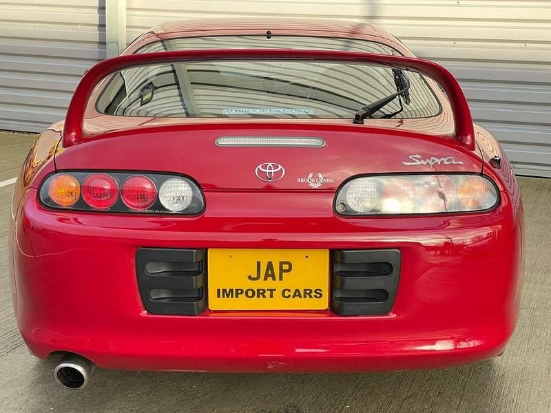 Used Toyota Supra 1996 Red Coupe