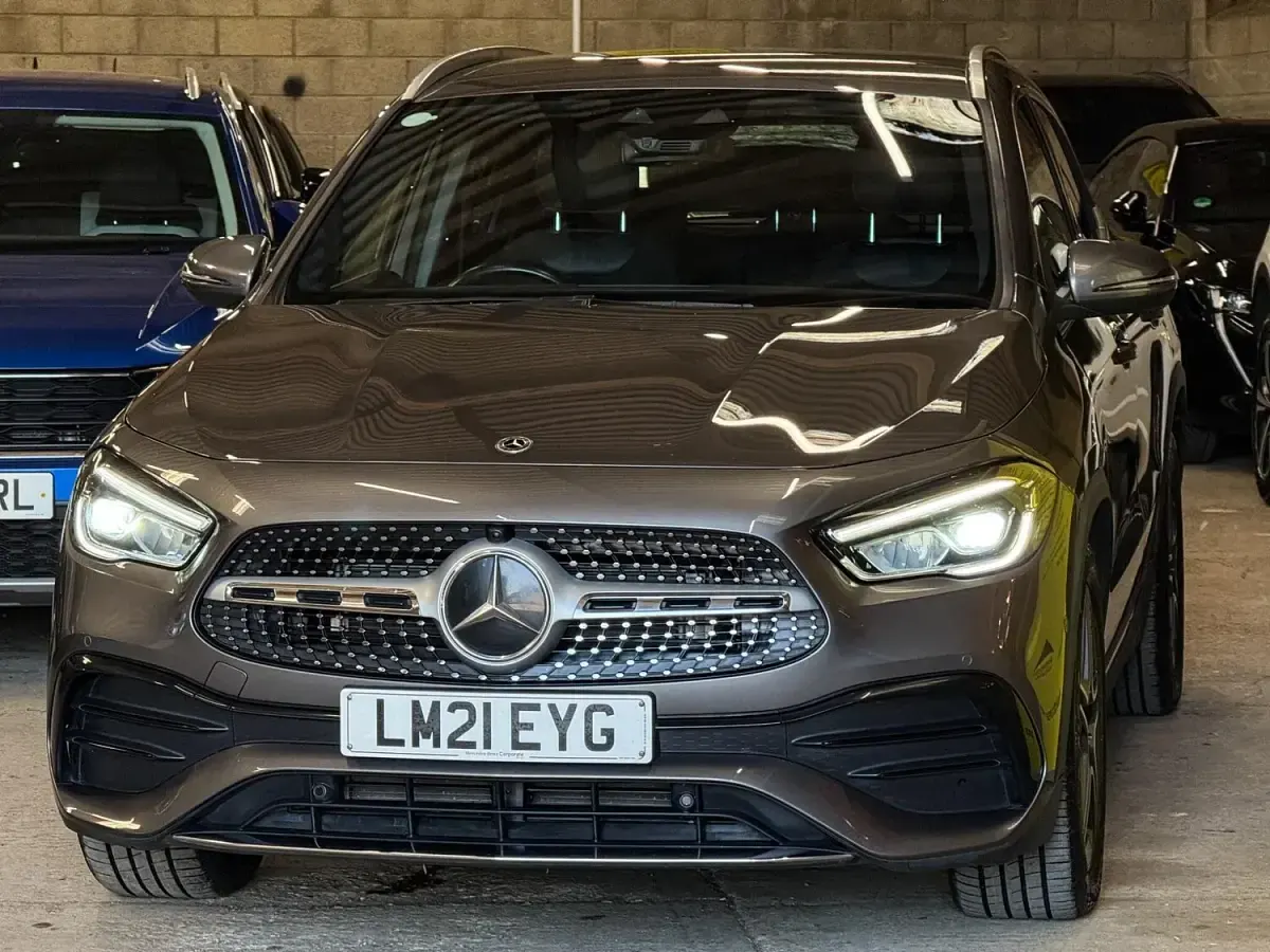 Used Mercedes GLA200 AMG Line Premium 150 HP (110 kW) 2021 Grey SUV